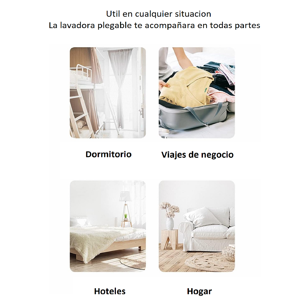 Miniatura 2 de Lavadora portatil Plegable USB Mini